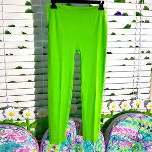 NoBo bright spring green leggings/tights
